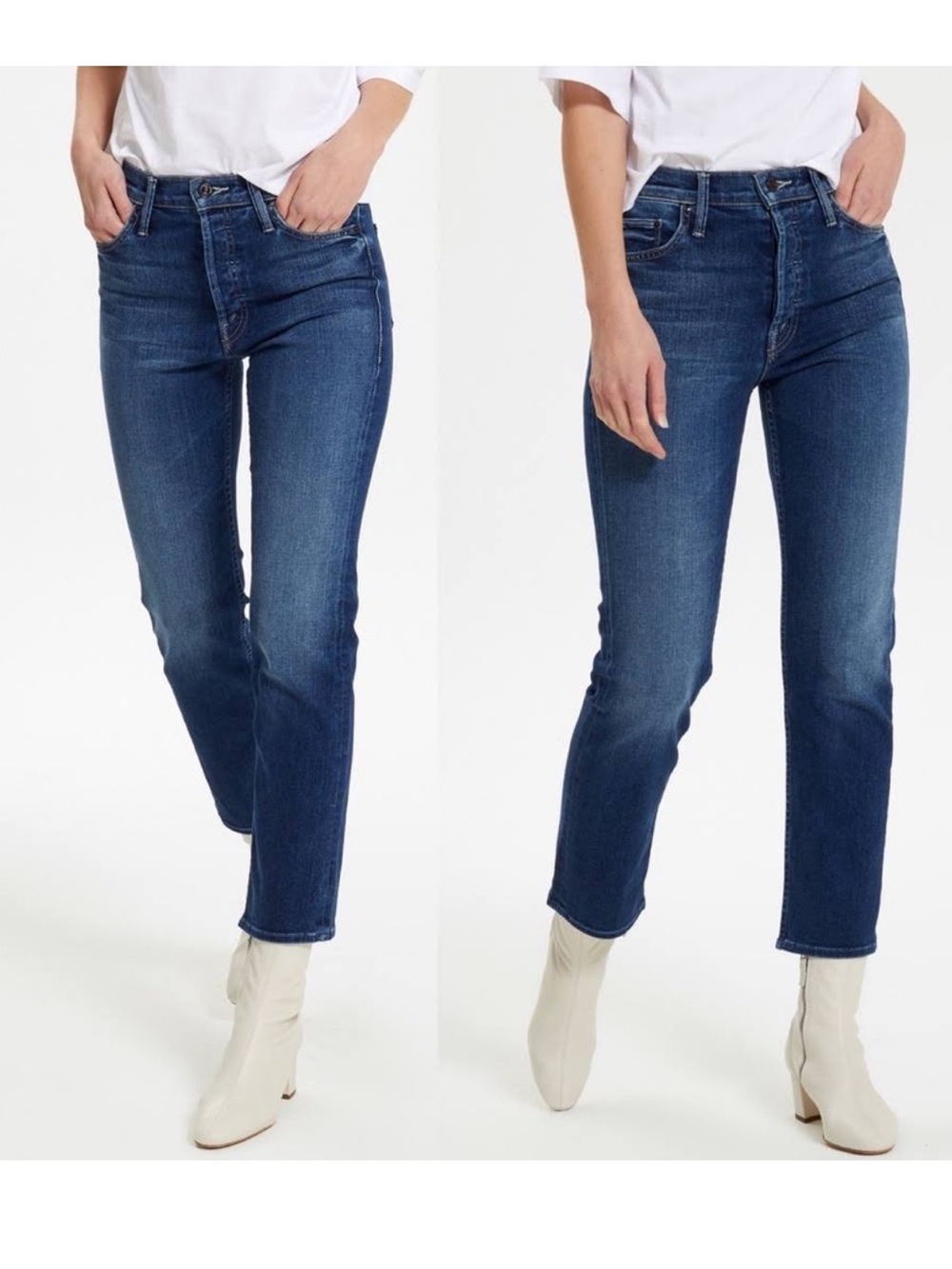 NWOT MOTHER The Tomcat Ankle Jean in Night Clubbing size 29
